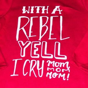 Yelling Rebel LShirt Kids